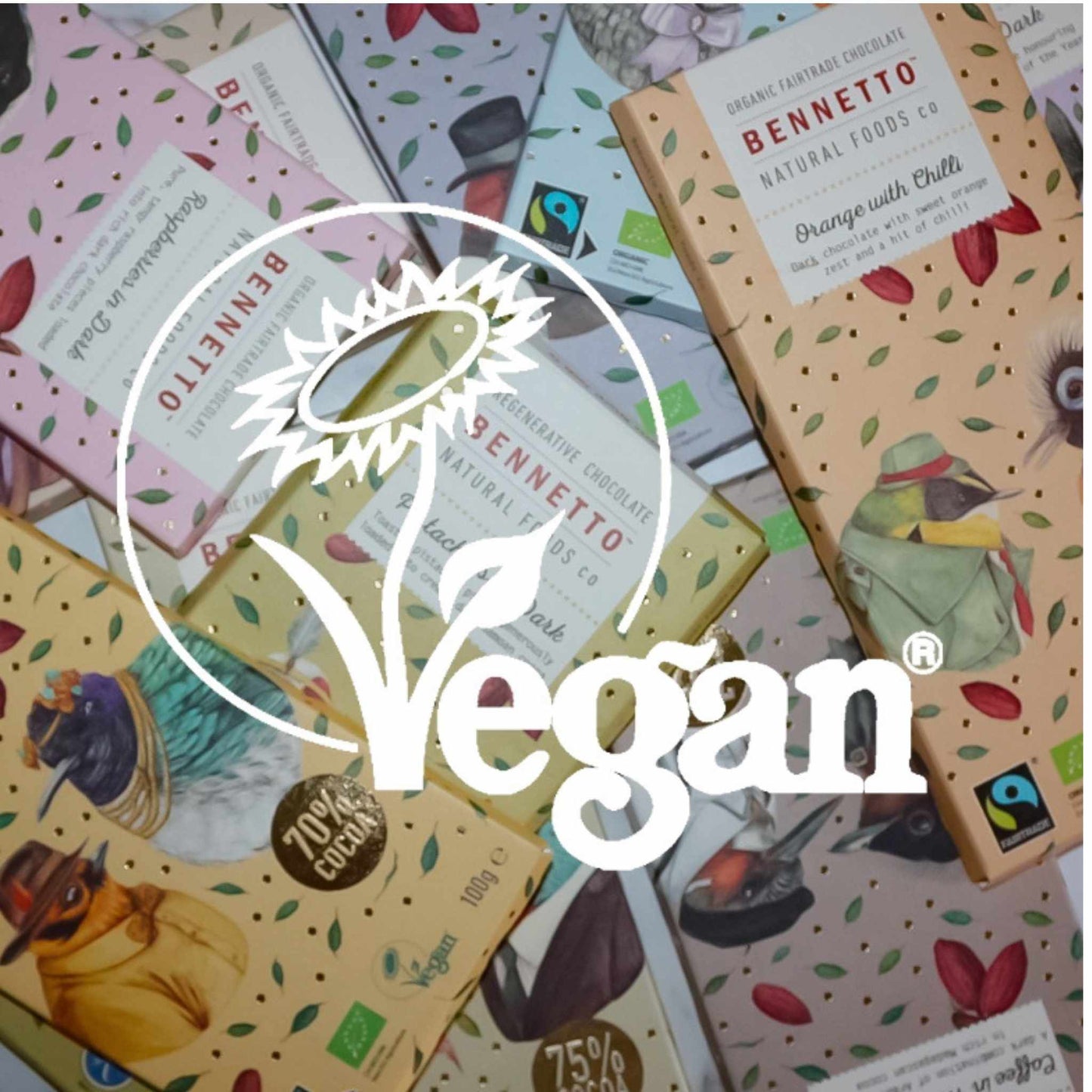 Award-winning Vegan Chocolate - Dark Toasted Hazelnut